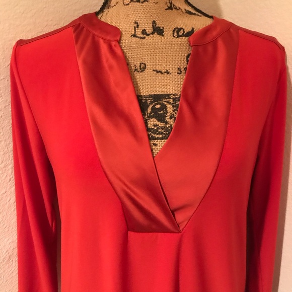 Cato Womens Tangerine Blouse-Small - Picture 2 of 16